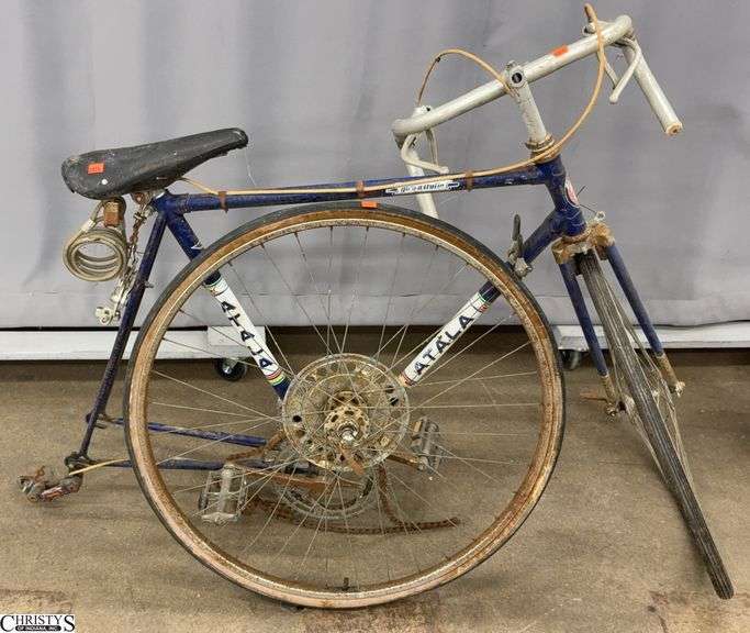 Vintage Atala Bicycle - Shows heavy wear and rust image
