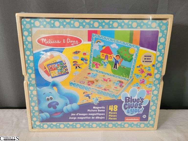 Melissa & Doug Blue's Clues Magnetic Picture Game