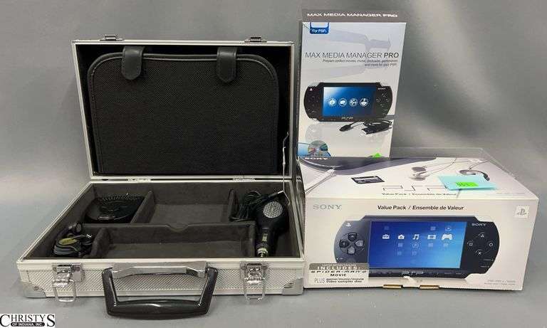 Sony PSP Value Pack, Max Media Manager Pro, Case and Accessories image