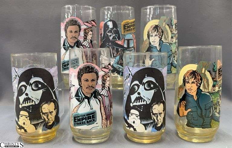 Vintage Burger King Star Wars Drinking Tumblers image