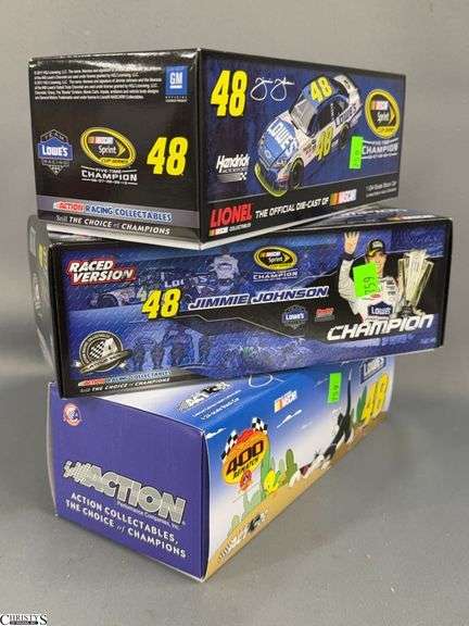 Jimmie Johnson #48 Diecast Car Lot with Pin image