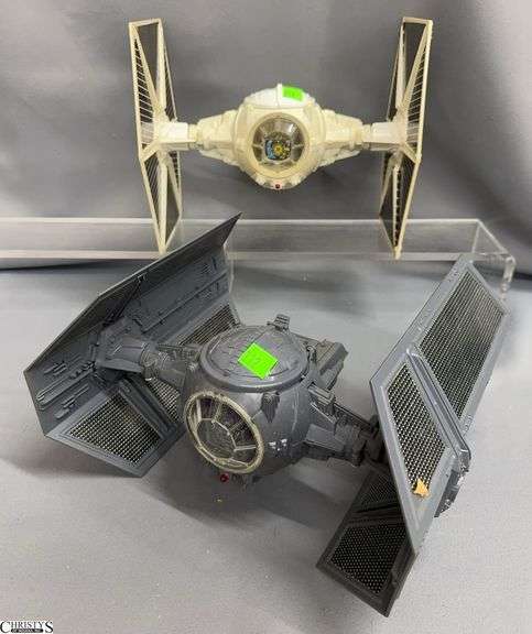 Two 1978 Kenner Star Wars TIE Fighters image