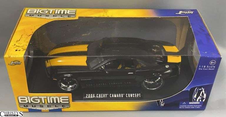 Bigtime Muscle 2006 Chevy Camaro Concept 1:18 Scale Diecast image