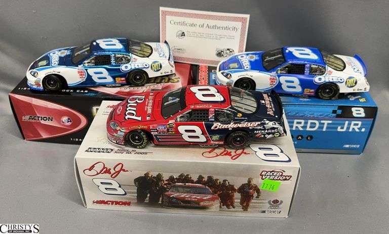 3 Dale Earnhardt Jr #8 Diecast Car Collection image