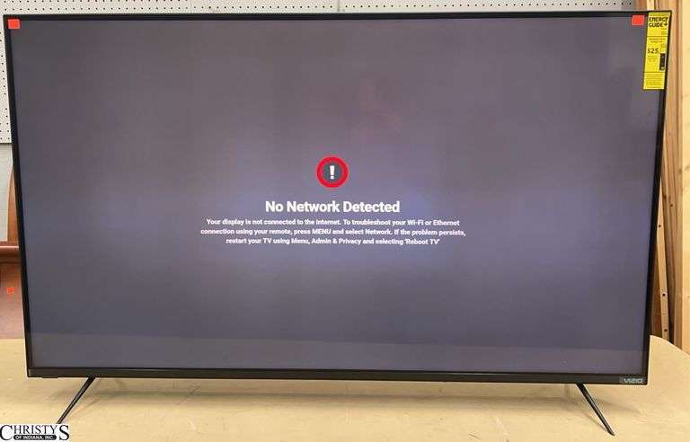 Vizio 55" TV - no remote image