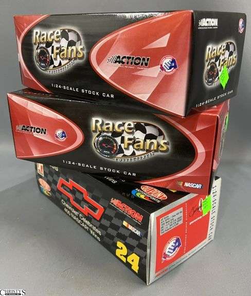 Jeff Gordon #24 Race Fan Collectibles 1:24 Scale Diecast Car Lot image