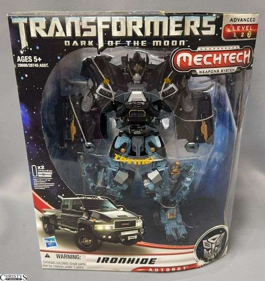 2011 Transformers Dark of the Moon Ironhide Mechtech Weapons System Action Figure image