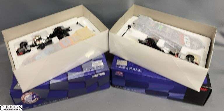 Two John Force Funny Car 1:24 Scale Diecast Models image