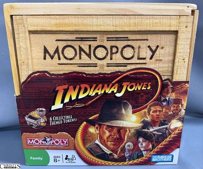Indiana Jones Monopoly Game by Parker Brothers image