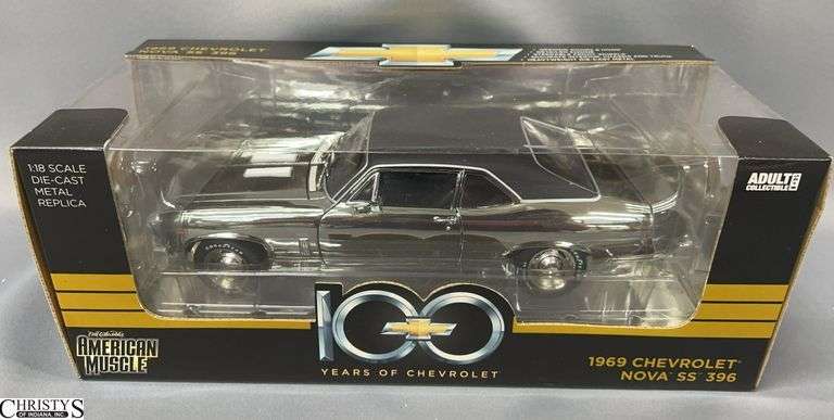 1:18 Scale 1969 Chevrolet Nova SS 396 Die-Cast Replica image