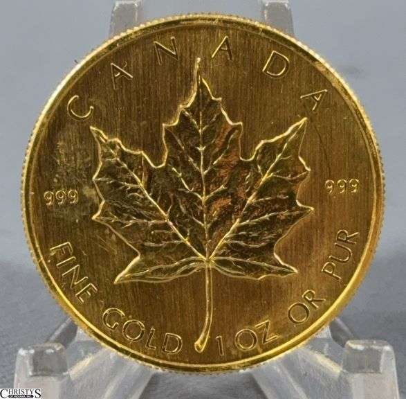 1979 Canadian Gold Maple Leaf Coin1 oz. Fine Gold image