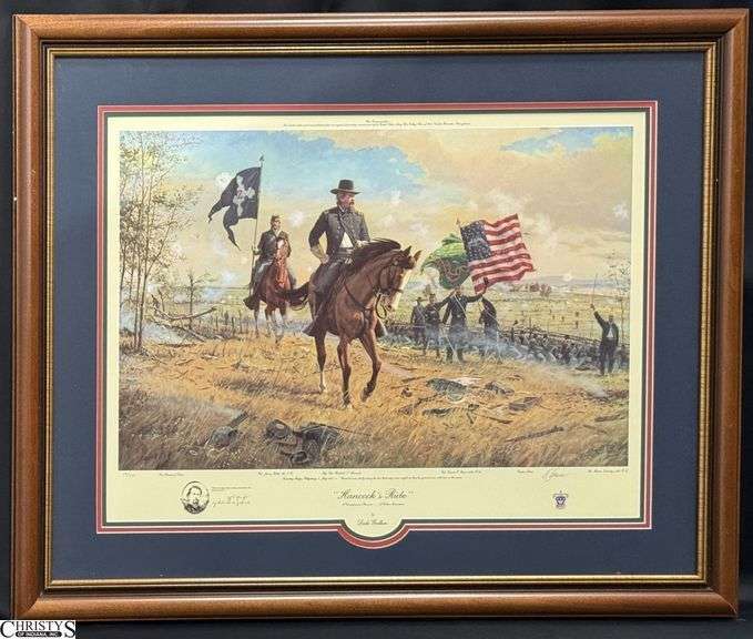 "Hancock's Ride" Signed Dale Gallon Limited Edition Print  19 of 350 - 37" x 29" of frame image