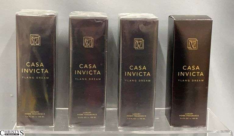 4 Bottles of Casa Invicta Fragrances One is Open image