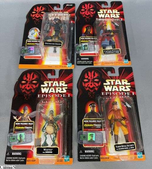 Star Wars Episode 1 Collection 2 Action Figures All Packages Have Been Cut Open image