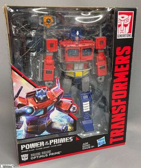 Transformers Power of the Primes Evolution Optimus Prime Action Figure image