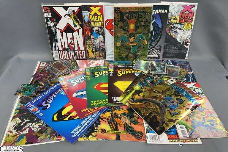 X-Men Unlimited & Superman Comic Book Lot image