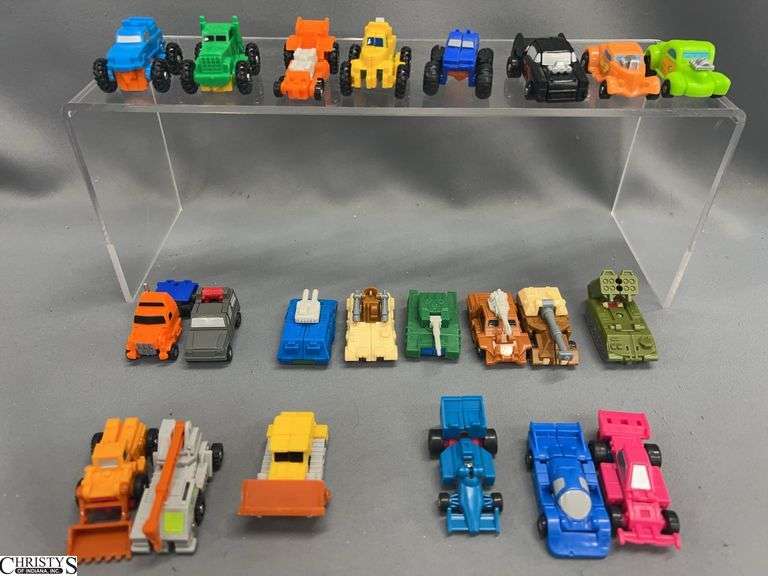 22 Micro Transformer Autos, Construction, Hot Rods, Race Cars image