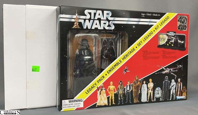 2017 Star Wars 40th Anniversary Legacy Pack Darth Vader Action Figure image
