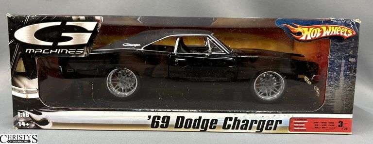 Hot Wheels G Machines '69 Dodge Charger 1:18 Scale Diecast Car image