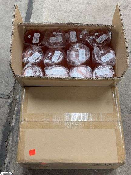 2 Cases of 12 Impeckables Transparent Quart Jars image