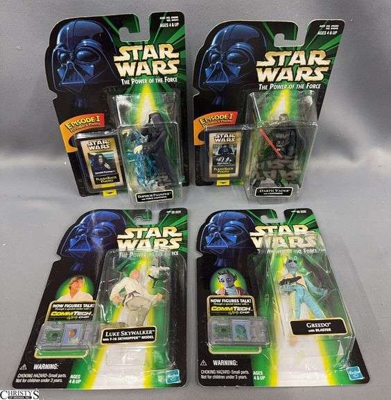 Star Wars Power of the Force Action Figures Lot of 4 - 1998 image