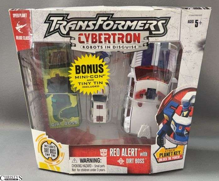 Transformers Cybertron Red Alert with Dirt Boss Action Figure image