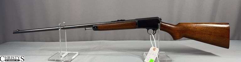 Winchester Model 63 Rifle cal. 22 Long Rifle, Super X SN: 24444A in Brown Gun Bag. image