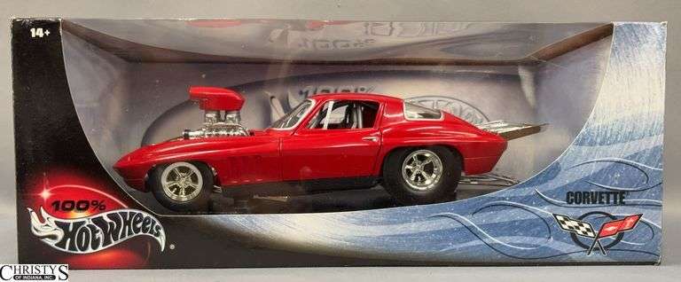 100% Hot Wheels 1965 Corvette Diecast Car image