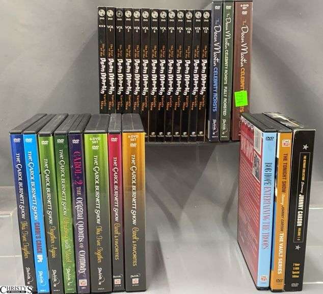 The Carol Burnett Show Collection of DVDs, Johnny Carson, Dean Martin image