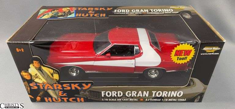 Starsky & Hutch Ford Gran Torino 1:18 Scale Diecast Car image