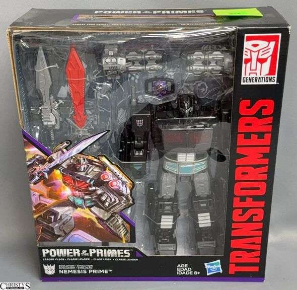 Transformers Power of the Primes Nemesis Prime Leader Class Action Figure image
