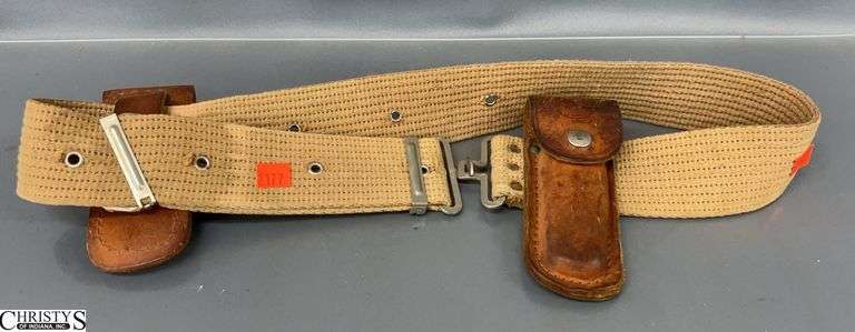 Adjustable Waist Belt and 2 Pocket Knives image