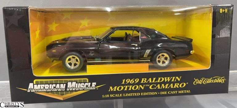 1969 Baldwin Motion Camaro Diecast Model Car 1:18 Scale image