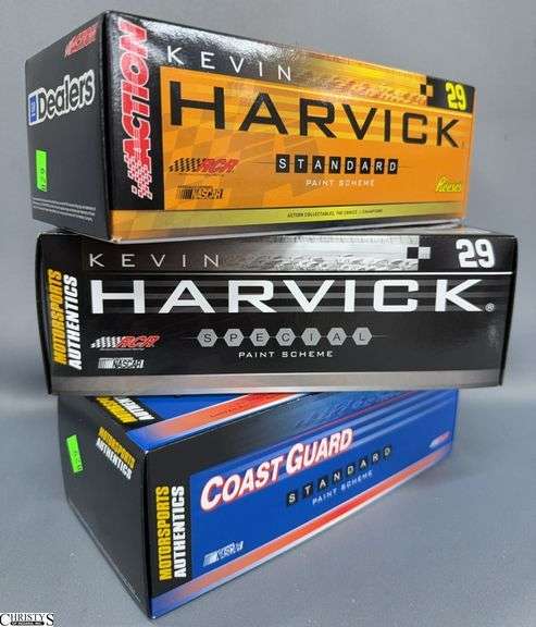 Lot of 3 Kevin Harvick 2006 Monte Carlo Diecast Cars image