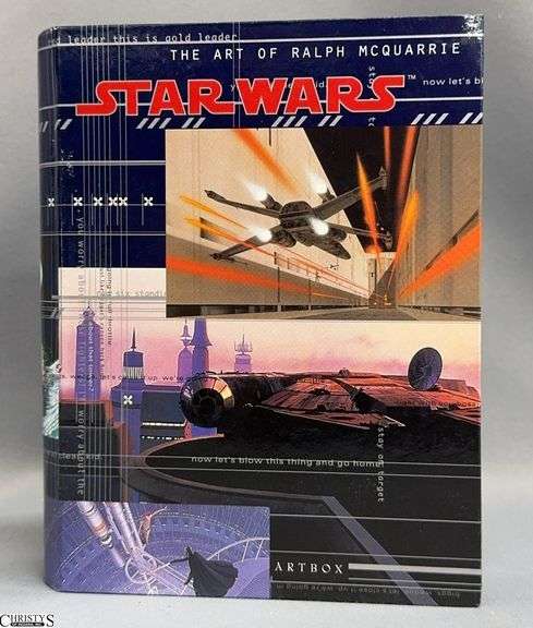 The Art of Ralph McQuarrie Star Wars Book, Stamps, and Cards image