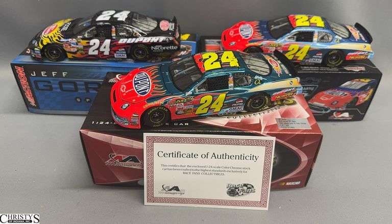 Jeff Gordon #24 DuPont Monte Carlo Diecast Car Lot image