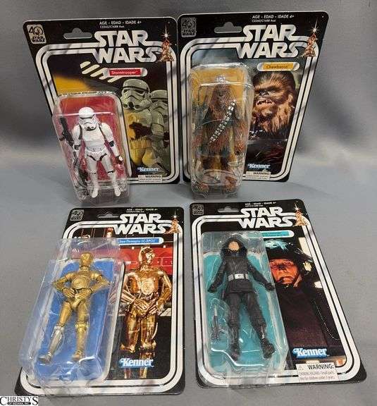 Star Wars 40th Anniversary Legacy Pack Action Figures - Lot of 4 image
