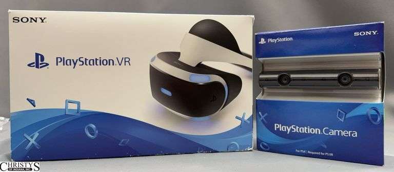Sony PlayStation VR Open Box Untested, Sony PlayStation Camera Appears to be New in Box image
