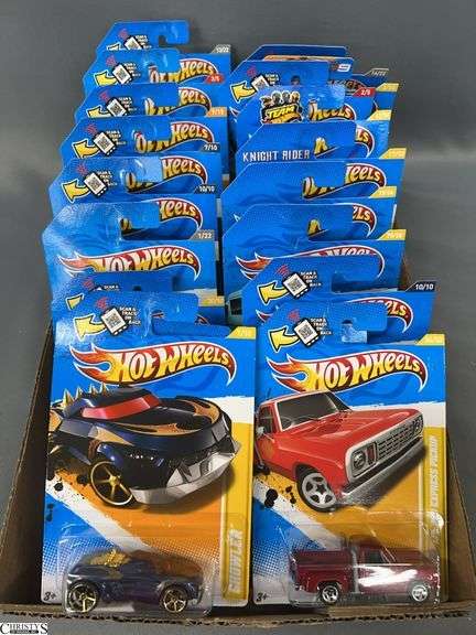 19 Hot Wheels Diecast Car Assortment image