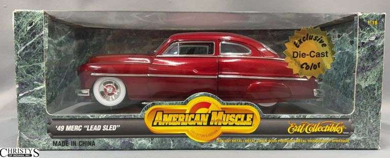 American Muscle 1949 Mercury "Lead Sled" Diecast Car image