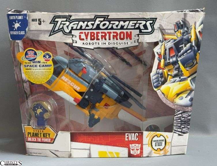 Transformers Cybertron EVAC Voyager Class 2005 Hasbro Helicopter Mode image