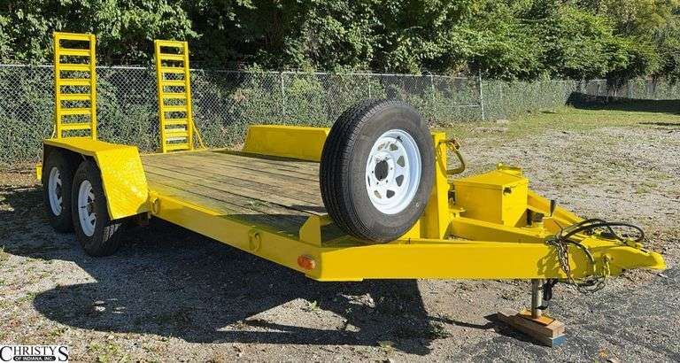 2010 2 Axle Equipment Trailer MVIN 33230IND image