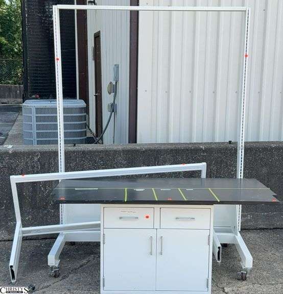 Metal Frame Work Station Parts and Pieces - 60" x 30" x 78" of largest piece image