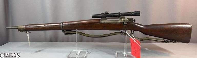 Remington Model 03-A3 Bolt Action Rifle cal. 30*06 SN: 3418111 with Scope and Sling.  Barrel Marked R A 3-44 image