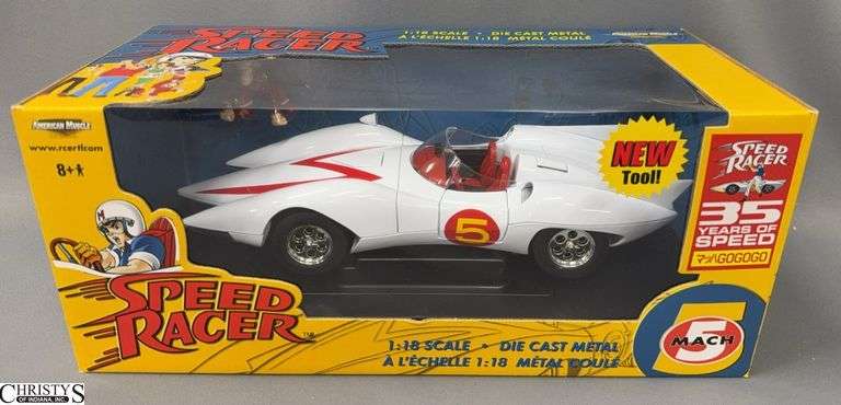 Ertl Collectibles Speed Racer Mach 5 Diecast Car - 1:18 Scale image