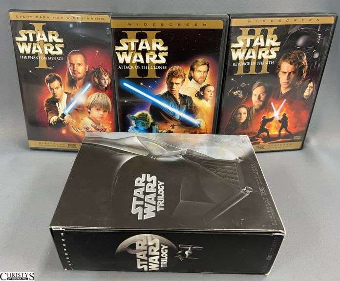 Star Wars Trilogy DVD Set & Episodes I-III DVDs image