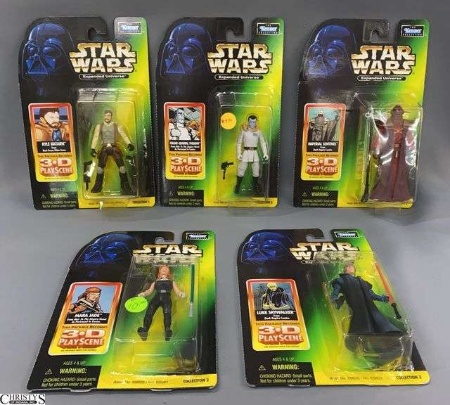 Star Wars Expanded Universe Action Figures Kenner Collection Lot of 5 image