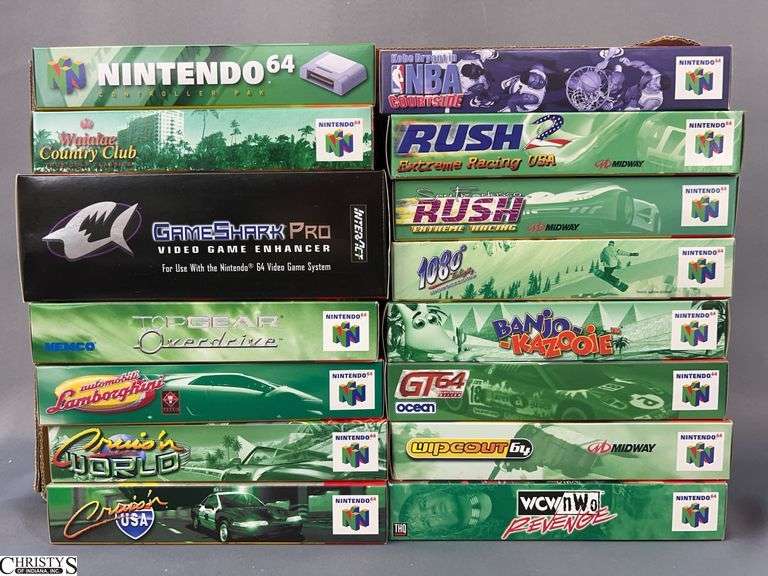 15 Nintendo 64 Game Lot - Assorted Titles - CIB and Cartridge Only image