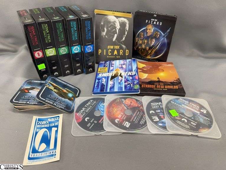 Star Trek DVD & Blu-Ray Collection - Deep Space Nine, Picard, Strange New Worlds & More image