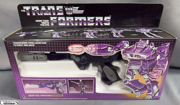 1984 Transformers Shockwave Decepticon in Box image